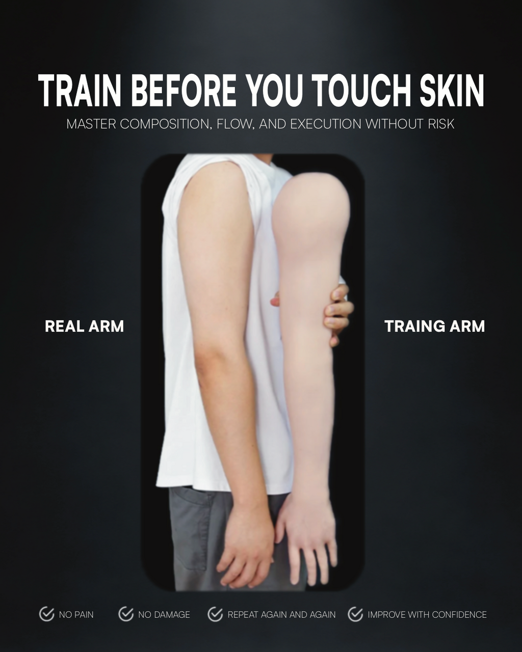 Visionario Lab — Practice Arm (Training Tool)