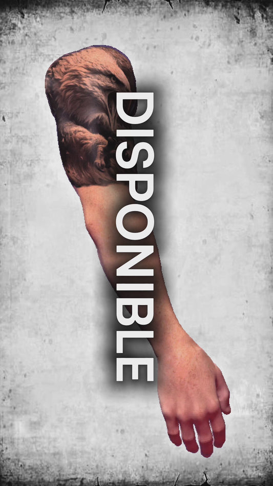 Alma Indomable – Eagle Tattoo Stencil