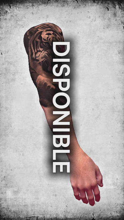 Instinto Supremo - Tiger Tattoo Stencil